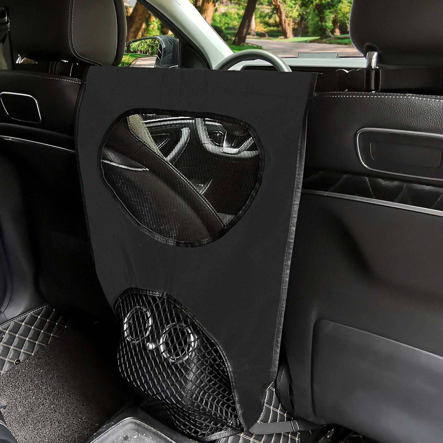 Car Back Seat Pet Barrier