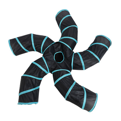 Tree Pattern Cat Tunnel