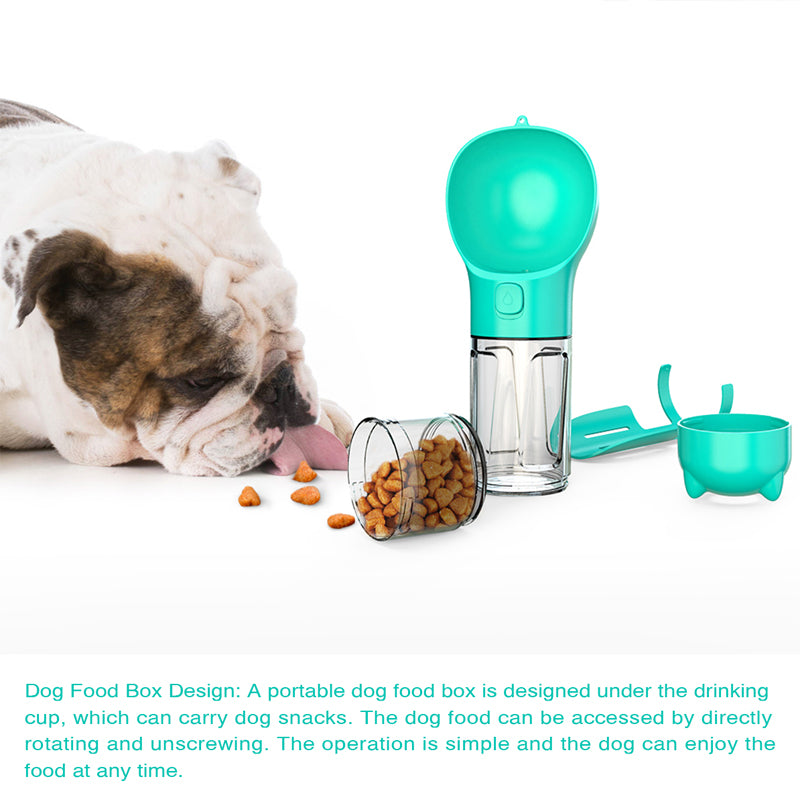 Portable 3 in 1 Dog Water Bottle