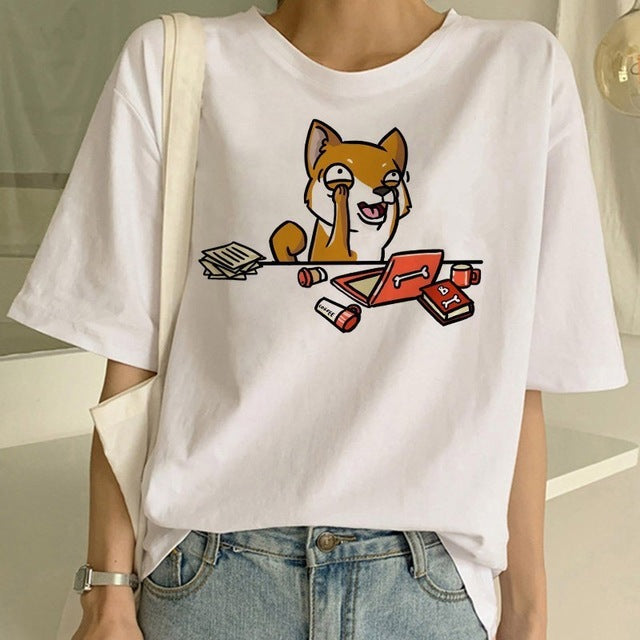 Shiba Inu Graphic T Shirt