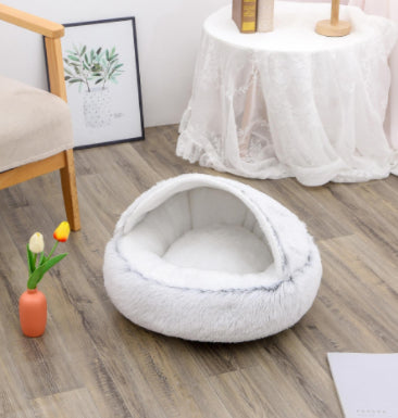 2 in 1 Plush Pet Bed