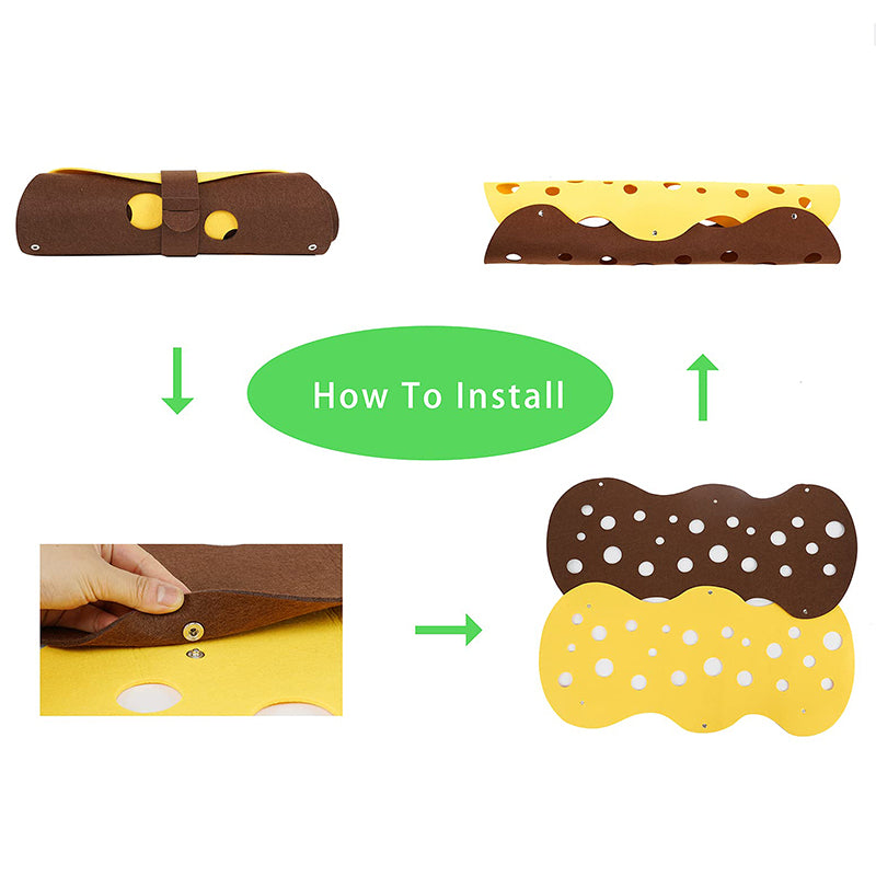 Collapsible Cat Tunnel Toy