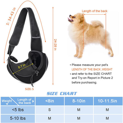 Breathable Crossbody Pet Carrier