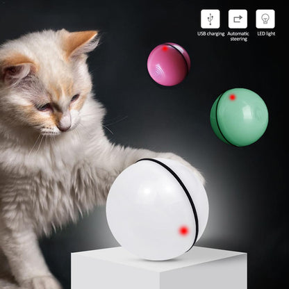 Rotating LED Cat Laser Ball